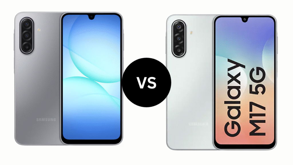 samsung m17 vs samsung a17